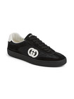 100% AUTHENTIC NEW MEN GUCCI NEW G74 BLACK SUEDE & CANVAS SNEAKER UK 12/US 13 — photo 1