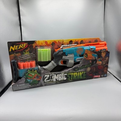 Nerf Zombie Strike Sledgefire Blaster Dart Gun Shotgun New