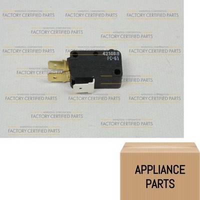 15175001-C OEM For Whirlpool Maytag Microwave Door Switch Part # Model A7