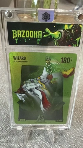 2025 Bo Jackson Battle Arena Update, wizard Battle foil Green Glow. Case hit.