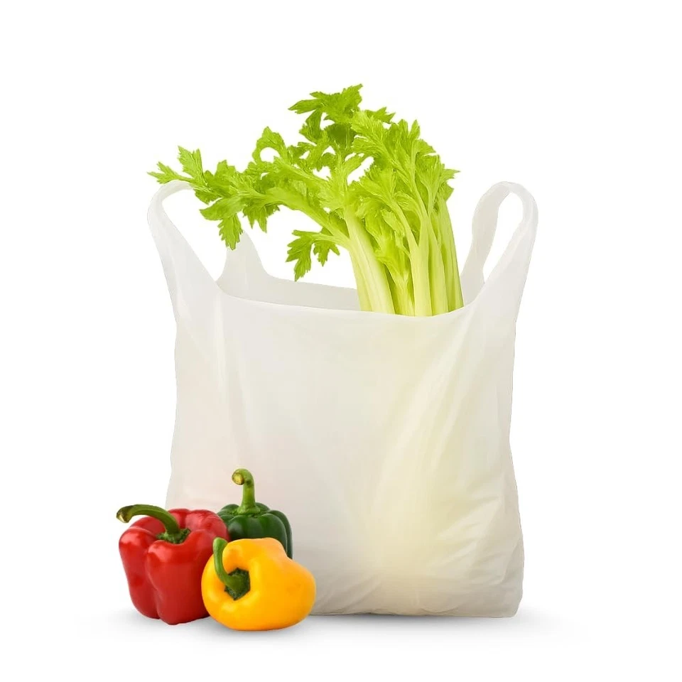 PALUCART 500 Shopper Biodegradabili 30x60 cm | Maxi Buste Spesa per Umido Compostabili