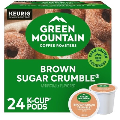, Brown Sugar Crumble Light Roast K-Cup Coffee Pods, 24 Count