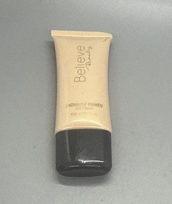 Believe Beauty Radiantly Primed- Face Primer - 1 Oz Tube New Sealed
