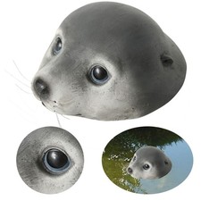 Schwimm-Tier Seehund Fred Robbe 17cm Teich De...