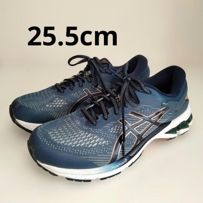 Asics GEL-KAYANO 26 Laufschuhe Herren 25,5 cm Midnight Navy Extraweit Guter...