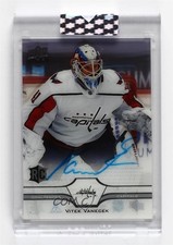 2020-21 Upper Deck Clear Cut Rookie Vitek Vanecek #CC-VV Auto 5ui