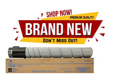 Konica Minolta Genuine OEM A11G130  TN-319K Black Toner Cartridge,