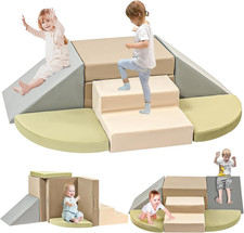 Kids Indoor Climbing Toys Foam Set 6 Pieces Soft Play Blocks Toddler Baby Infant