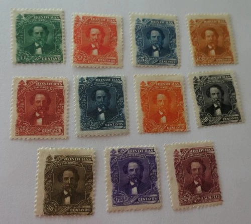 Honduras 1893 General Cabanas set unused