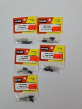LOT OF 5: DU-BRO #112 ~ 2-56 SOLDER KWIK-LINKS FOR .072 DIA. WIRE NEW OLD STOCK