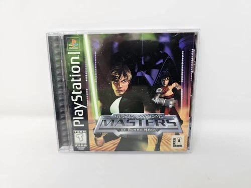 Star Wars: Masters of Teras Kasi  Sony PS1 Black Label