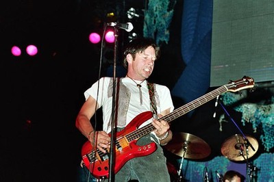 John Doe of X KROQ Weenie Roast at Irvine Meadows in Irvine CA USA Old Photo 17