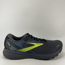 Brooks Ghost 14 Grey Mesh Running Shoes Mens Size 11 D Athletic Sneaker