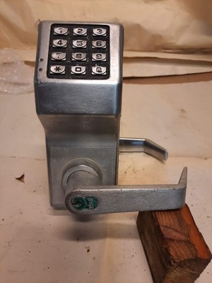 Alarm Trilogy D2700 Electronic Door Access Lock - Tested - No Key