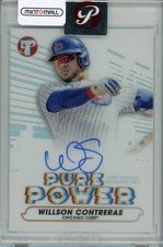 2022 Topps Pristine Chicago Cubs Willson Contreras Pure Power Autographs