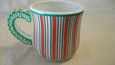 PAPEL HOLIDAY COLORS CERAMIC COFFEE OR HOT CHOCOLATE MUG