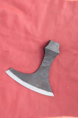 Hand-Forged Medieval Viking Axe head.