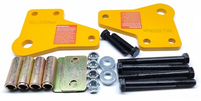 10MM Recovery Tow Point pair for Toyota Hilux KUN26 GGN25 4WD 03/2005 - 10/2015