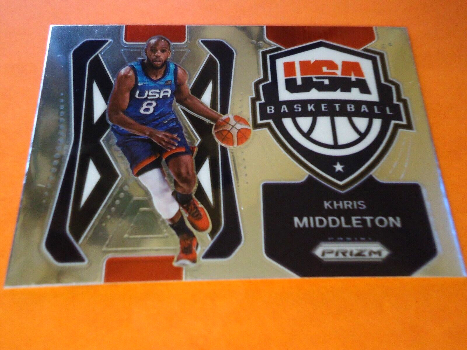 Khris Middleton - 2021 Panini Prizm America Basketball card #5 - USA - guard