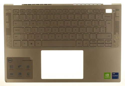 Palmrest with keyboard DELL Inspiron 7400 UK C