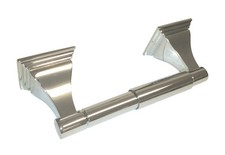 Polished Chrome Bathroom Bath Hardware Accessories Tissue Holder Square Base