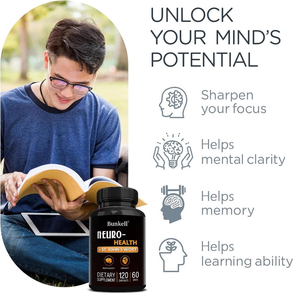 Neuro-Health – Nootropika-Kapseln für klares Gedächtnis und Konzentration - Bild 3 von 4