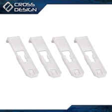 4Pcs Headlamp Mounting Clip Fits Dodge Ram 1500 2500 3500 4500 5500 White New