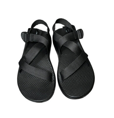 CHACO SPORTS SANDALS MENS BLACK SYNTHETIC ADJUSTABLE STRAPS  display picture 3