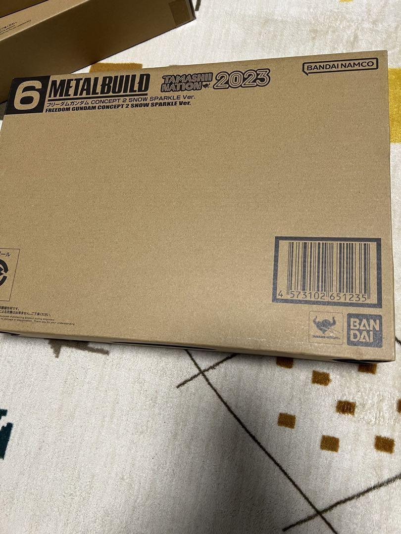 METAL BUILD FREEDOM GUNDAM CONCEPT 2 SNOW SPARKLE Ver