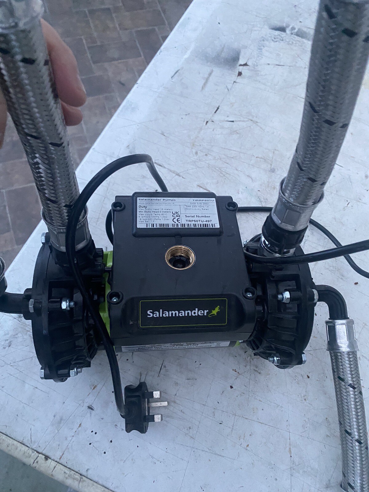 Salamander CT75 Xtra 2.0 bar Twin Impeller Positive Head Shower Pump