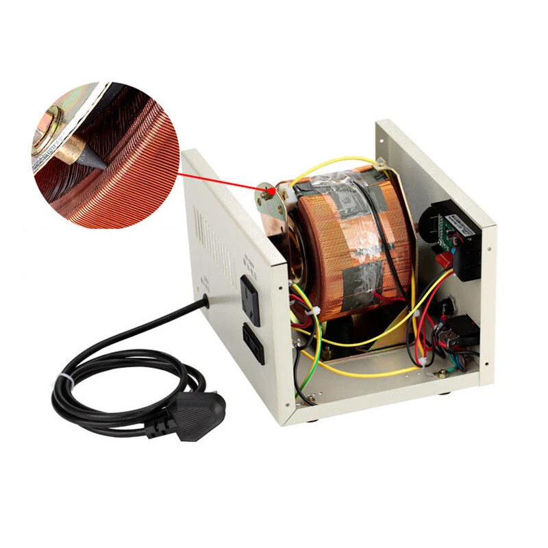 220V 500W Single-phase AC Voltage Regulator Voltage Stabilizer 0-300V Adjustable - Image 3 of 3