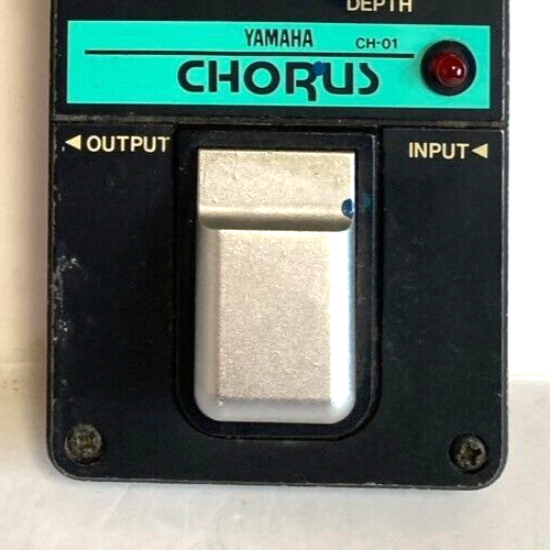 Yamaha CH-01 Chorus Guitar Effects Pedal Made In Japan Rare 80's Vintage - Picture 11 of 17
