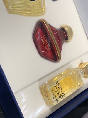 GUERLAIN Gift Set with Perfume Sealed 6 Pieces As Shown In The