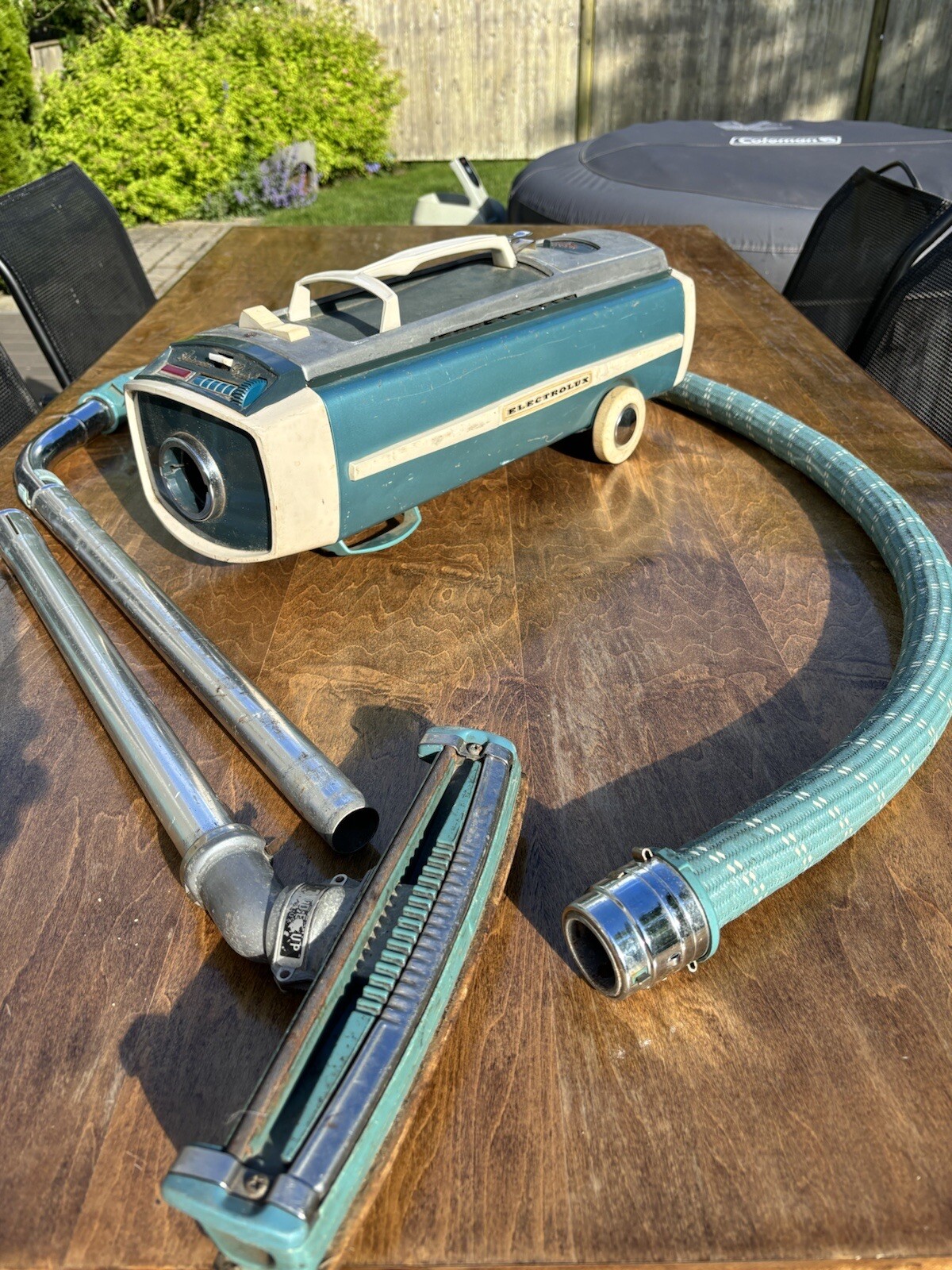 Vintage Electrolux Automatic Control Canister Vacuum Cleaner Model 1205