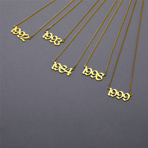 Personalised Date Necklace, Date of 