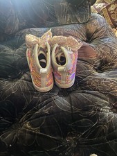 NWT Nickelodeon JoJo Siwa Shoes Size 13 Rainbow Sequin High-Top Sneaker