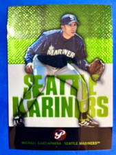 Michael Garciaparra 2003 Topps Pristine Green /1499 - Mariners