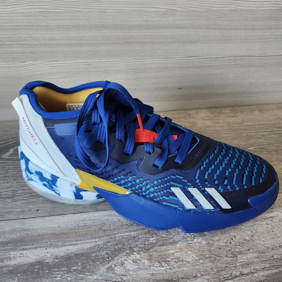 Adidas DON Issue 4 McDonalds All-American Blue Basketball Men\'s Shoe Size 10 EUC Adidas DON Issue 4 McDonalds All-American Blue Basketball  main image 2