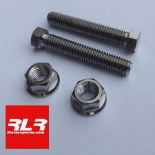 Suzuki GSXR750 / 600  K1- K10 titanium axle chain adjuster bolt SET