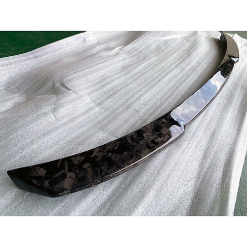 Forge Carbon Fits For 19-24 Skoda Octavia Combi MK4 V Rear Trunk Middle Spoiler - Picture 8 of 15