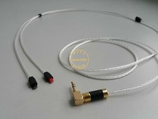 1x 1.2m OCC Silver Cable Audio Technica ATH-IM50/IM70/IM01/IM02/IM03/IM04