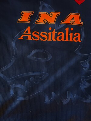 AS Roma jersey GABRIEL BATISTUTA men XL alternate navy Sublimated