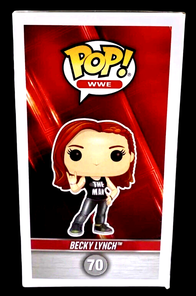 BECKY LYNCH FUNKO POP WWE WRESTLING #70 AMAZON EXCLUSIVE