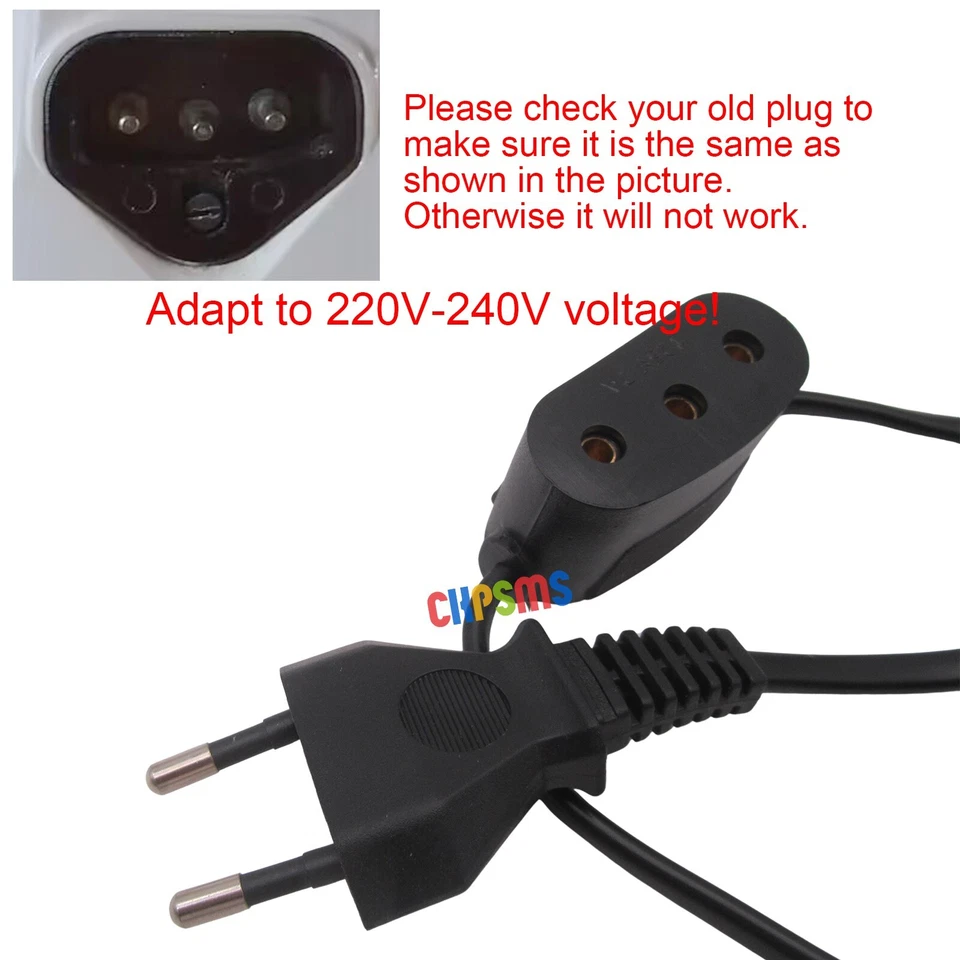 #196131 220V FOOT CONTROL PEDAL Cord fit for Singer Featherweight 201 221 222  - Image 2 of 3