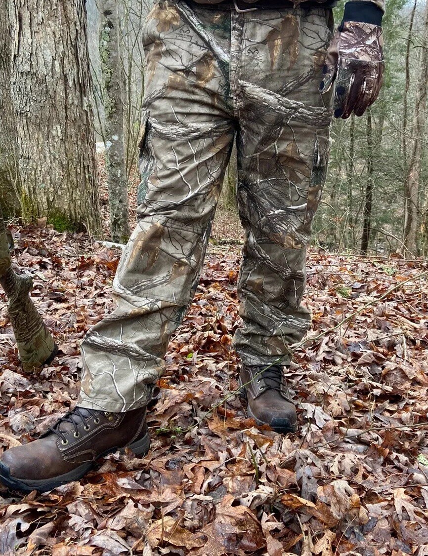 Realtree Xtra Camo 6 Pocket Camo Pants Stretch Waistband NEW Realtree Xtra Camo 6 Pocket Camo Pants Stretch Waistband NEW