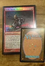 1x GONDO, BANDIT WARLORD - Commander's Arsenal - OVERSIZED -  FOIL