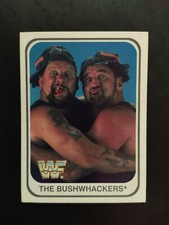 WWF MERLIN 1991 TRADING CARDS WRESTLING THE BUSHWHACKERS n 126/150 GREAT