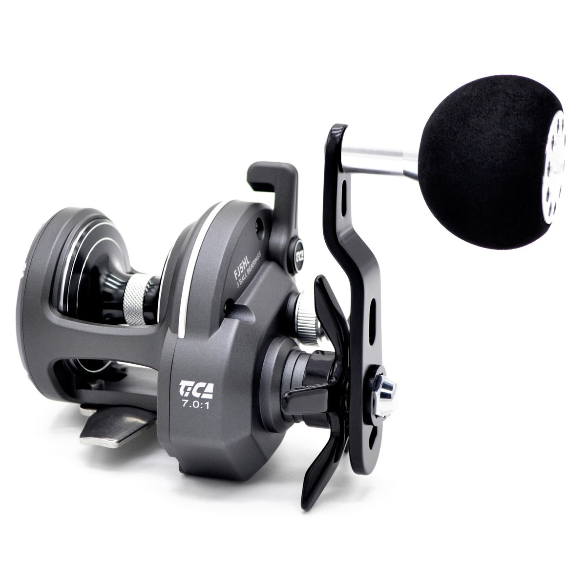 TICA ForceJig Saltwater Trolling Fishing Reel Left Hand Star Drag 7:1 High Speed TICA ForceJig Saltwater Trolling Fishing Reel Left Hand Star Drag 7:1 High Speed