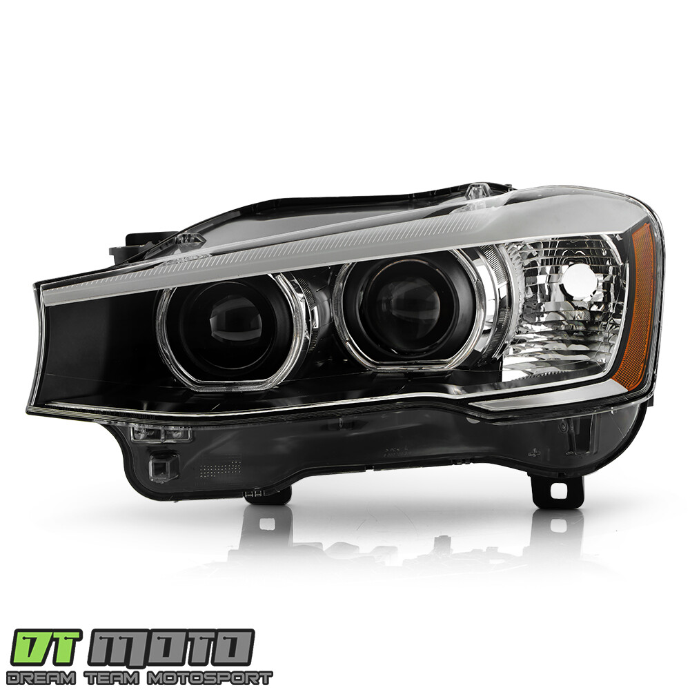 For 2015-2017 BMW X3 X4 HID&frasl;Xenon w&frasl; AFS LED DRL Projector Headlight Driver  Side