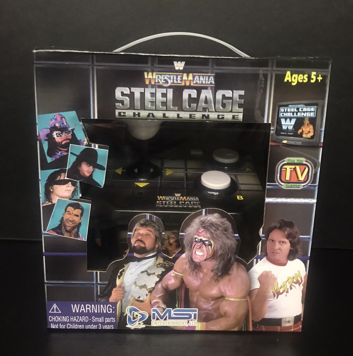 Wrestlemania Steel Cage Challenge Sur SEGA Master System, Complet PAL, 1993